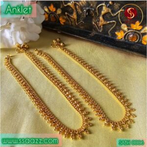 Pulikuthi/ Anklet Golden